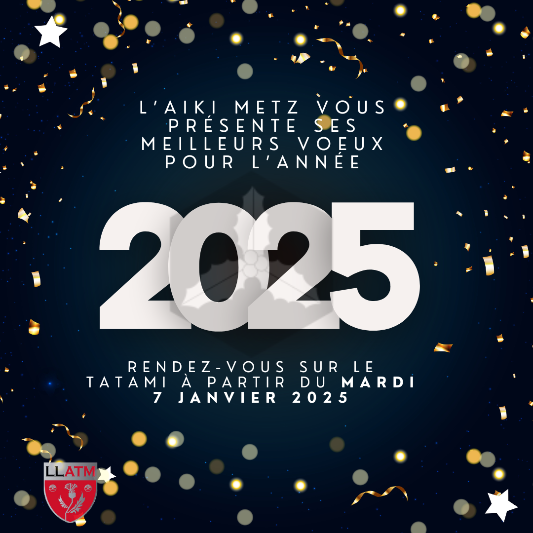 Carte de voeux 2025 aiki metz